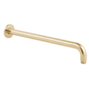 VADO | Individual Brushed Gold Round Easy Fit Shower Arm | IND-EFSA/RO-BRG