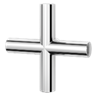 Primary Product Image for Tenet Kit de 2 Mandos Cruz de Manija de Metal para Barra Deslizable
