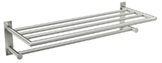 Arlys Brushed nickel towel shelf