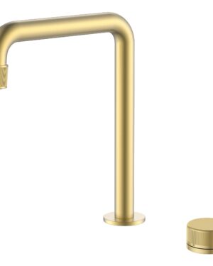 MONOCONTROL LAVAMANOS CON MANIJA BRUSHED GOLD