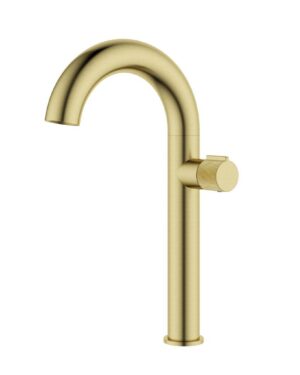 MONOCONTROL LAV ALTO TRATTO BRUSHED GOLD