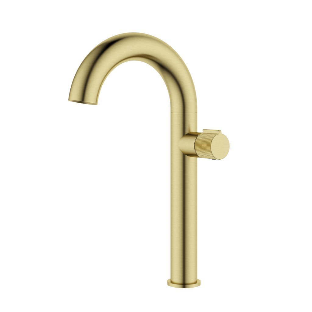 MONOCONTROL LAV ALTO TRATTO BRUSHED GOLD