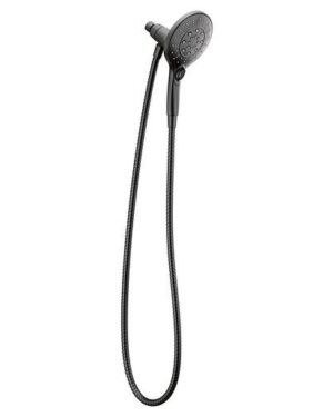 REGADERA MAGNETIX 5.5" 6 FUNC-NEGRA MOEN