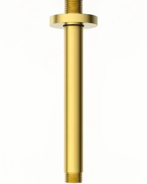 BRAZO DE TECHO 20cms BRUSHED GOLD