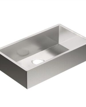 LAVAPLATOS ACER INOX 31x18" MOEN-G18
