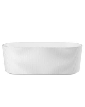 TINA POZZO C970-MW · MATT WHITE · 1700 × 750 × 580 MM