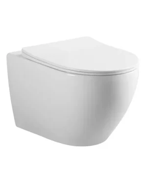 SANITARIO DE PARED BLANCO MATE DDVALEN