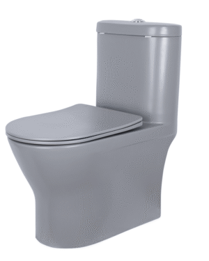 SANITARIO GRIS CON CONSUMO 4.8 LITROS