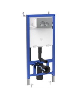 CISTERNA PARA SANITARIO DE PARED SMART BOTON CROMO
