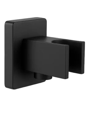 TOMA SOPORTE DUCHA TEL NEGRO