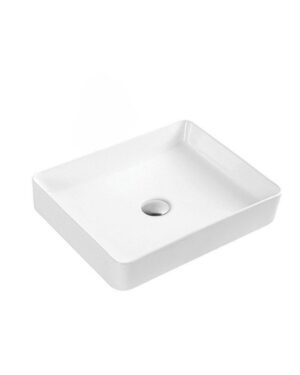 LAVAMANOS DE SOBREPONER BLANCO DE 50X39,5X14CMS