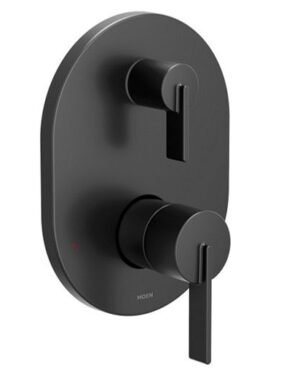 MONOCOTROL DUCHA CIA CON DIVERTER NEGRO-MOEN