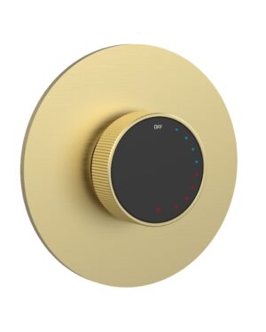 Mezclador de ducha GR044 Empotrado Una Vía Brushed Gold - Valen