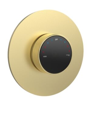 Mezclador de ducha GR53 Empotrado Doble Vía Brushed Gold – Valen
