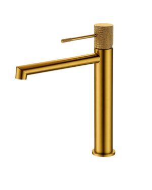 Grifería de lavamanos F10153H Alta Brushed Gold – Valen