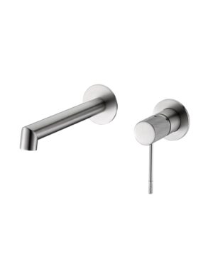 Grifería de lavamanos de pared F30261 Brushed Nickel – Valen