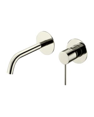 Grifería de lavamanos de pared F30262 Cromo – Valen