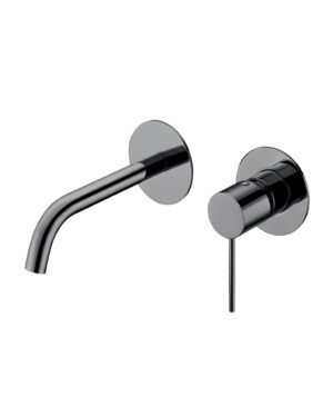 Grifería de lavamanos de pared F30262 Gun Metal – Valen