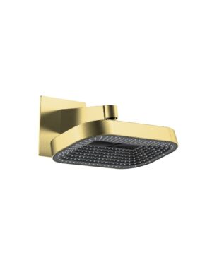 Brazo de ducha GR039 + Regadera MS127 13"×8" Brushed Gold - Valen