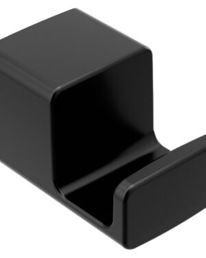 PERCHERO SENCILLO NEGRO 90° NEGRO MATE