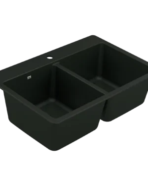 LAVAPLATOS GRANITO NEGRO 3028 CON CANASTILLAS Y RACKS