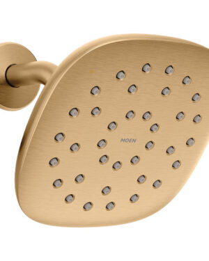 REGADERA VERZO CUADRADA BRONCE DORADO