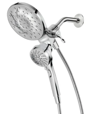 REGADERA CON DUCHA TEL MAGNETIX NEGRO-MOEN