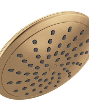 REGADERA REDONDA 8" MOEN BRONCE DORADO