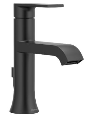 MONOCONTROL LAVAMANOS BAJO GENTA NEGRO MATE 3,8L/MIN