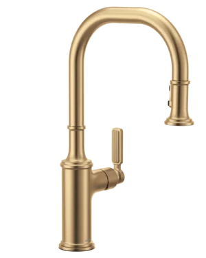 MONOCONTROL COCINA SMYTH BRONCE DORADO-MOEN