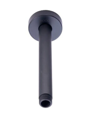 BRAZO DE TECHO 20cms NEGRO REDONDO