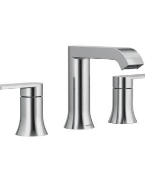 MEZCLADOR LAVAMANOS 8" GENTA BRONCE DORADO-MOEN