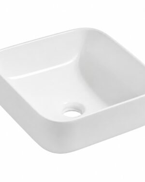 LAVAMANOS CUADRADO 38.5x14cms BLANCO DDV