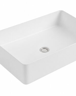 LAVAMANOS OVALADO BLANCO MATE 50*36*13