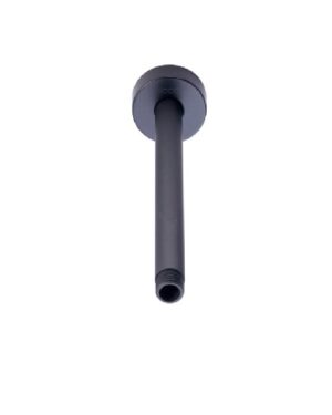 BRAZO DE TECHO REDONDO 10cms NEGRO