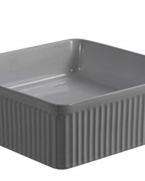 LAVAMANOS ULTRADELGADOS 37.5x37.5x13cms GRIS