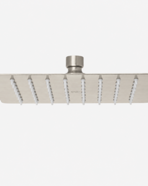 REGADERA CUADRADA 25x25 BRUSHED NICKEL