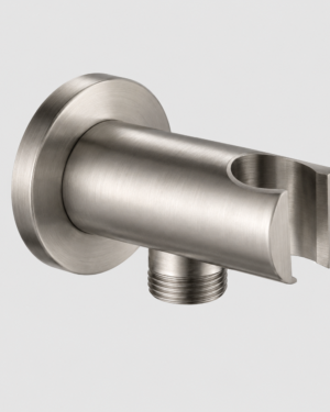 SOPORTE DUCHA TELEFONO REDONDO BRUSHED NICKEL