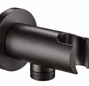 SOPORTE DUCHA TELEFONO REDONDO GUNMETAL