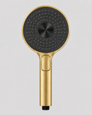 DUCHA DE MANO 3 FUNCIONES BRUSHED GOLD