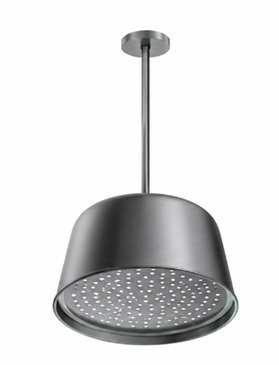 REGADERA CON BRAZO LIGHT SERIES GUNMETAL
