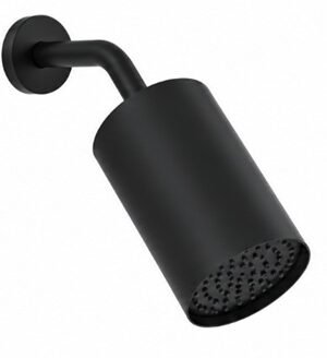 REGADERA DE PARED LIGHT SERIES 2 NEGRO MATE
