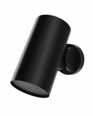 REGADERA LIGHT 1 NEGRO MATE POZZO