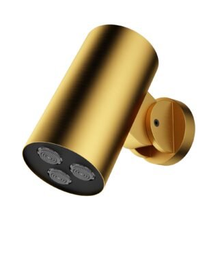REGADERA LIGHT 2 BRUSHED GOLD  POZZO