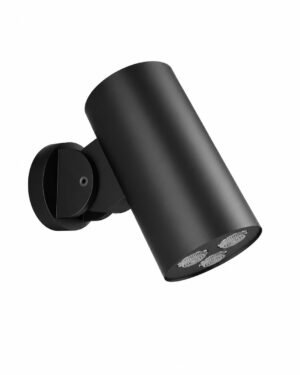 REGADERA LIGHT 2 NEGRO MATE POZZO