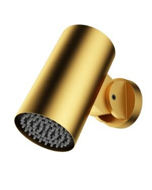 REGADERA LIGHT 3 BRUSED GOLD  POZZO