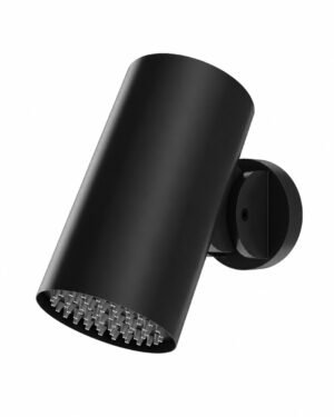REGADERA LIGHT 3 NEGRO MATE POZZO